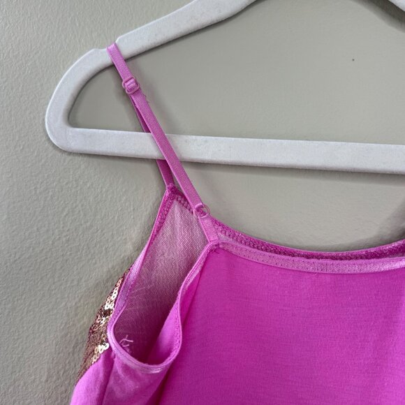 COTTON ON Kids Superhero Dress Girls 7 Gold Sequins Pink Tulle Princess CottonOn - Picture 5 of 6